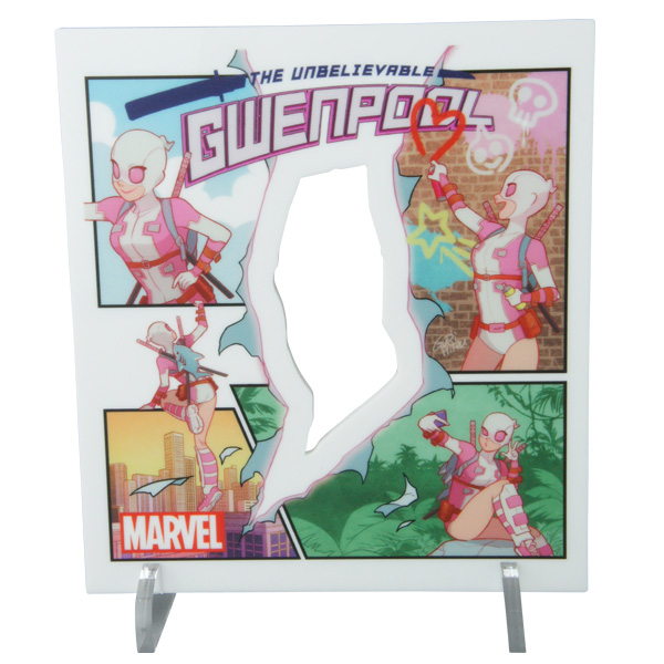 MAFEX BACKGROUND PLATE “GWENPOOL”