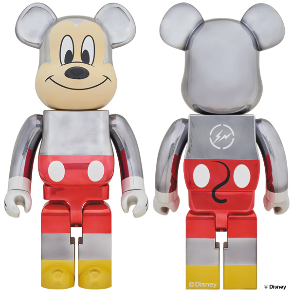 BE@RBRICK fragmentdesign MICKEY MOUSE COLOR Ver.1000％