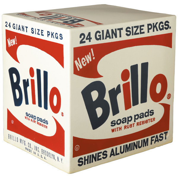 CERAMICK Andy Warhol Brillo box