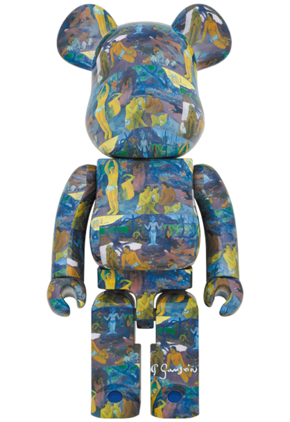 「BE@RBRICK Eugène Henri Paul Gauguin 　"Where Do We Come From? What Are We?Where Are We Going?" 　1000％」