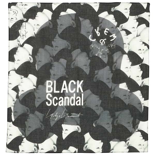 BE@RBRICK BLACK Scandal Yohji Yamamoto × 内田すずめ × S.H.I.P&crew  私の中の私たち HANDKERCHIEF.1