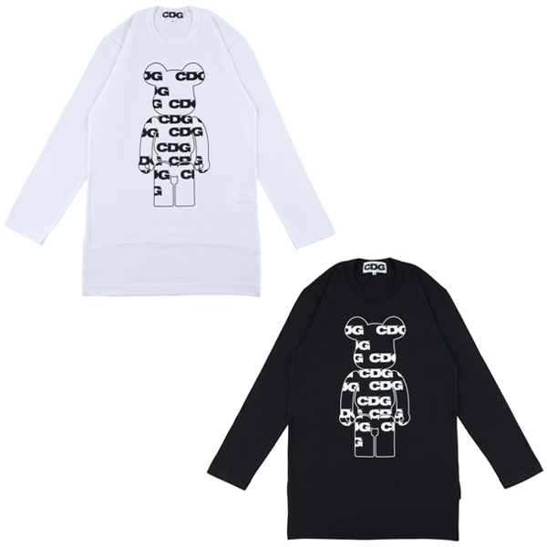 CDG×BE@RBRICK Limited LONG SLEEVE