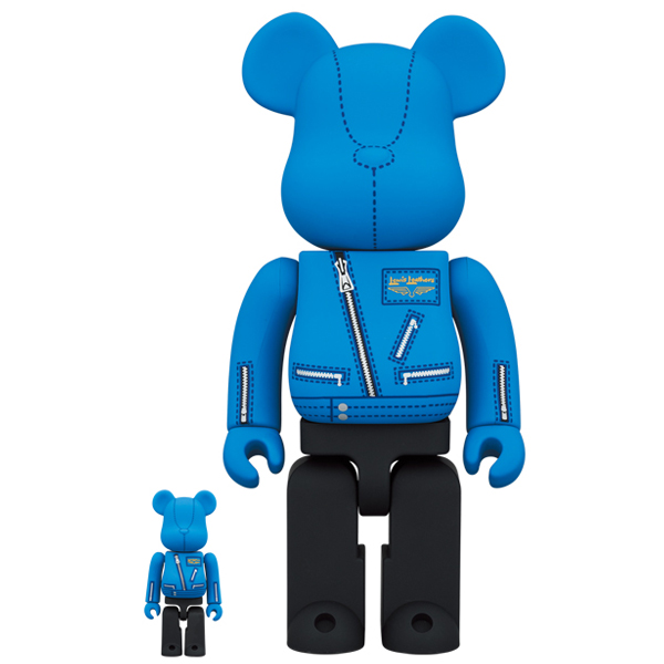 BE@RBRICK Lewis Leathers CYCLONE 100％ & 400％
