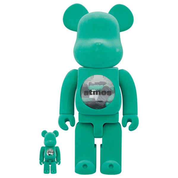 BE@RBRICK atmos × WIND AND SEA TYPE-2 100％＆400％