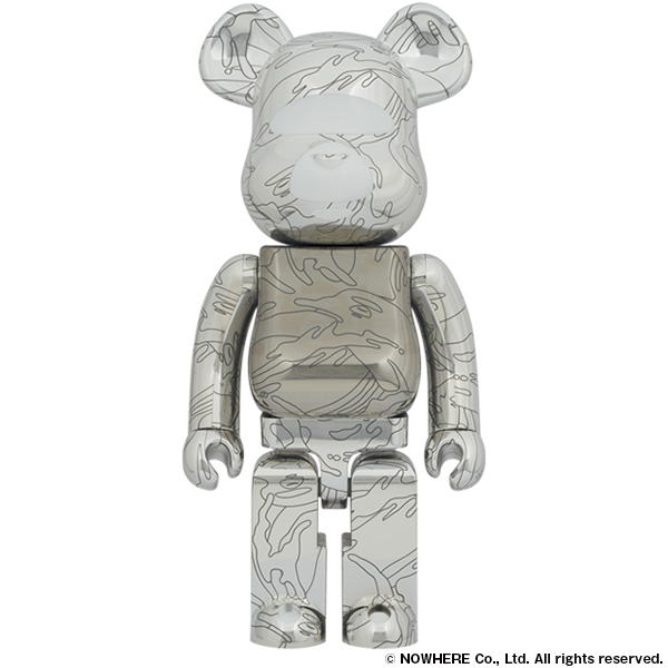 BE@RBRICK AAPE BY A BATHING APE 10th Anniversary 1000％