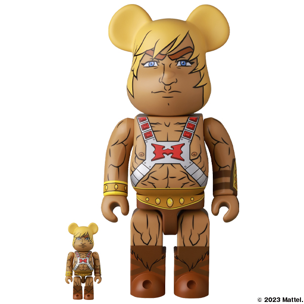 BE@RBRICK Mishka x Masters of The Universe He-Man 100% & 400%