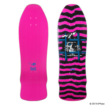 SKATEBOARD DECK "BEHIND BARS"