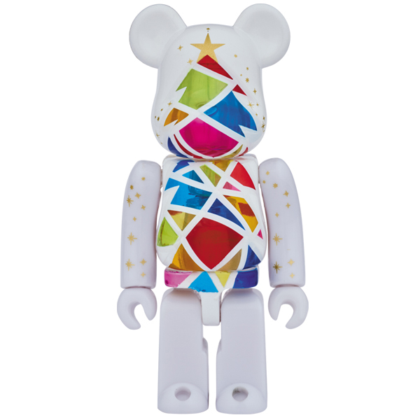 2016 Xmas BE＠RBRICK Stained-glass tree Snow white Ver.100%（直営店限定モデル）