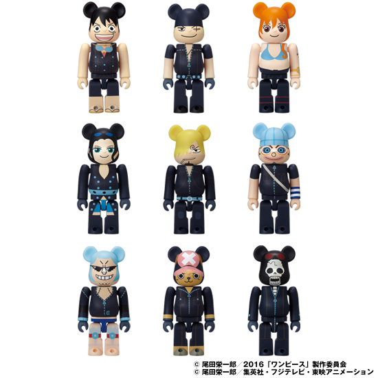 BE@RBRICK ONE PIECE FILM GOLD ver.