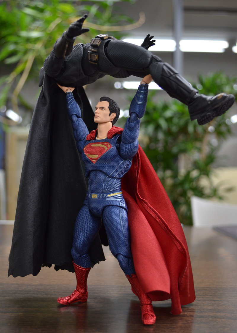 sMAFEX SUPERMAN（JUSTICE LEAGUE）サンプルレビュー
