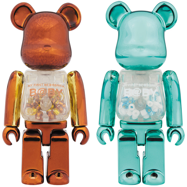 MY FIRST BE@RBRICK B@BY Steampunk Ver.／Turquoise Ver.100％