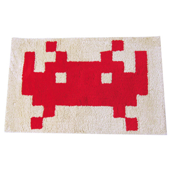 MLE SPACE INVADERSシリーズ SPACE INVADERS RUG Design A