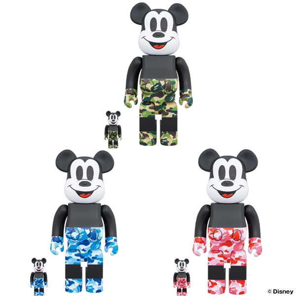 BE@RBRICK BAPE MICKEY MOUSE 1000% ベアブリック