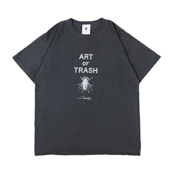 ART or TRASH T-shirt（黒）