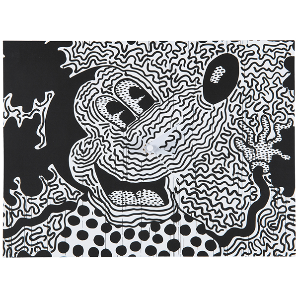 MICKEY MOUSE × Keith Haring WALL CLOCK