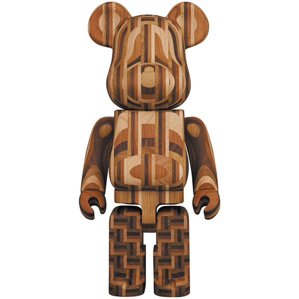 BE@RBRICK カリモク 寄木 2nd 400％
