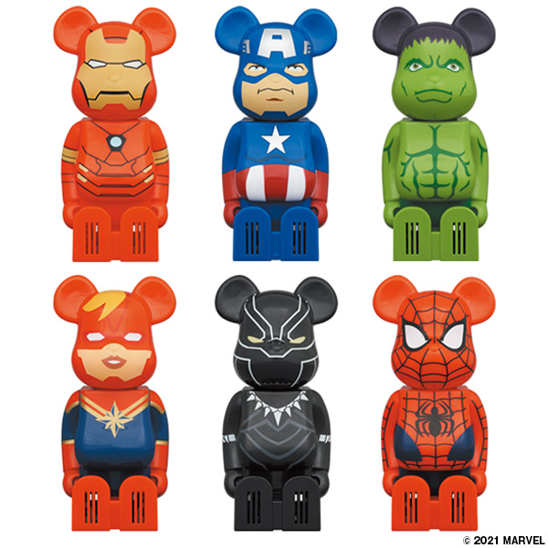 Cleverin BE@RBRICK MARVEL