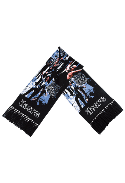 「The Doors "STRANGE DAYS" KNIT GANG COUNCIL KNIT SCARF」