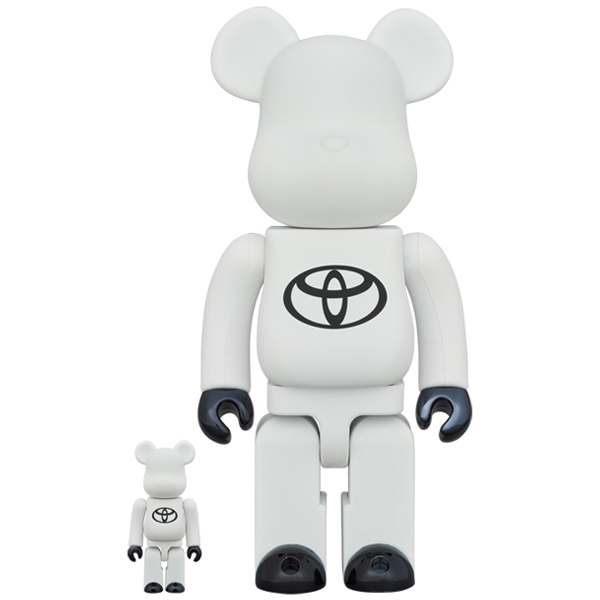 BE@RBRICK TOYOTA "Drive Your Teenage Dreams." 　WHITE Ver. 100％ & 400％