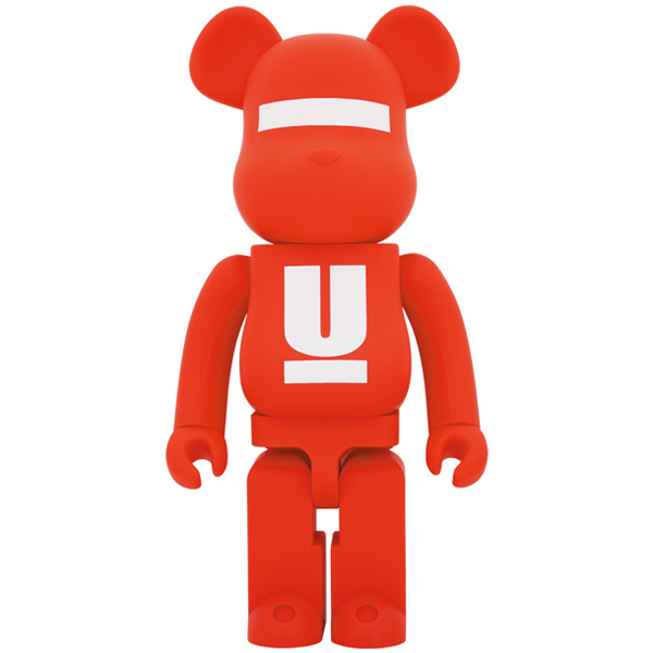 BE@RBRICK UNDERCOVER LOGO RED 1000％