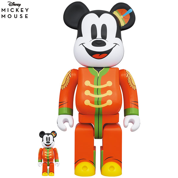 BE@RBRICK MICKEY MOUSE "The Band Concert" 100％ & 400％ 
