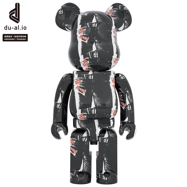 BE@RBRICK Andy Warhol × The Rolling Stones "Sticky Fingers" 1000％