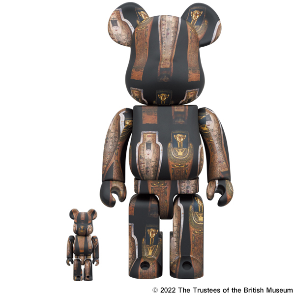 The British Museum BE@RBRICK 「Coffin of Hornedjitef」 100％ & 400％ ／11月14日(月)より抽選開始！