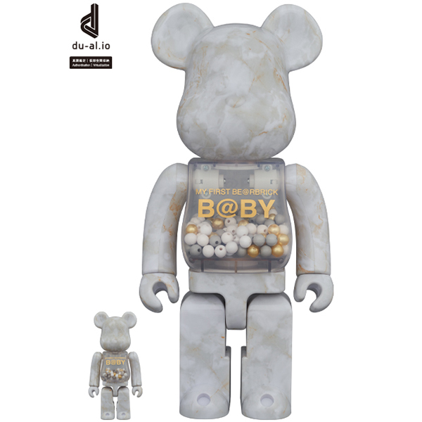 MY FIRST BE@RBRICK B@BY MARBLE(大理石) Ver. 100％ & 400％