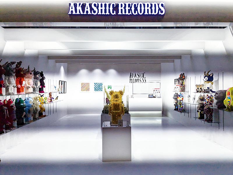 『AKASHIC RECORDS 3.5』ブース、 <br>明日からお披露目！『アートフェア東京2023』