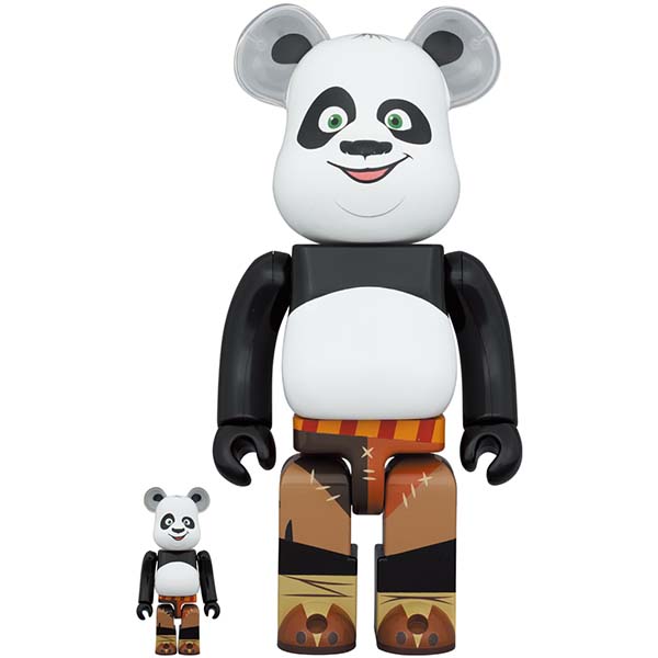 BE@RBRICK Kung Fu Panda 100％ & 400％