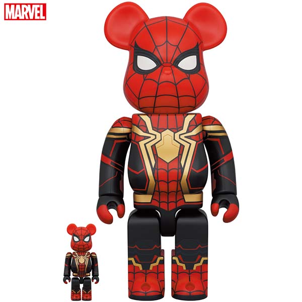 BE@RBRICK SPIDER-MAN INTEGRATED SUIT 100% & 400%