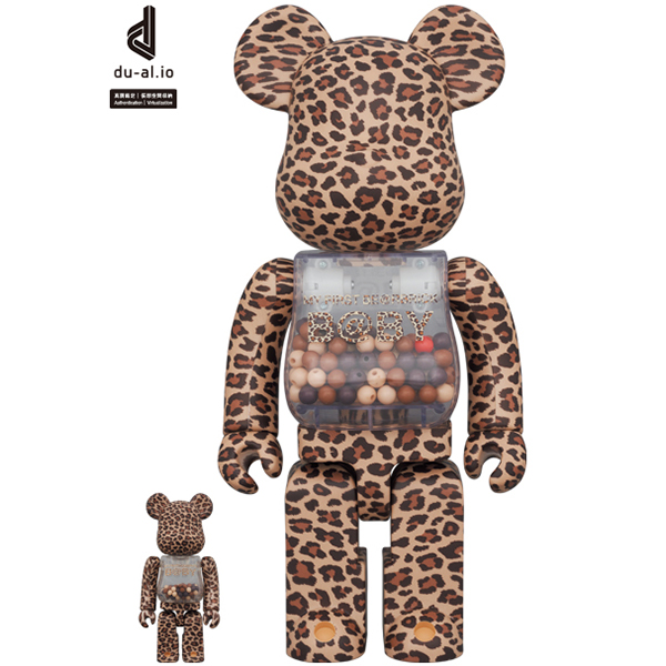 MY FIRST BE@RBRICK B@BY LEOPARD Ver.100％ & 400％