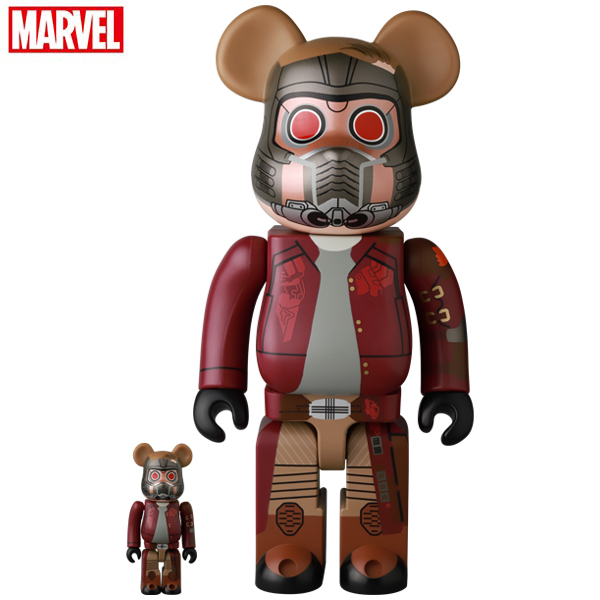 BE@RBRICK Star-Lord 100% & 400% 