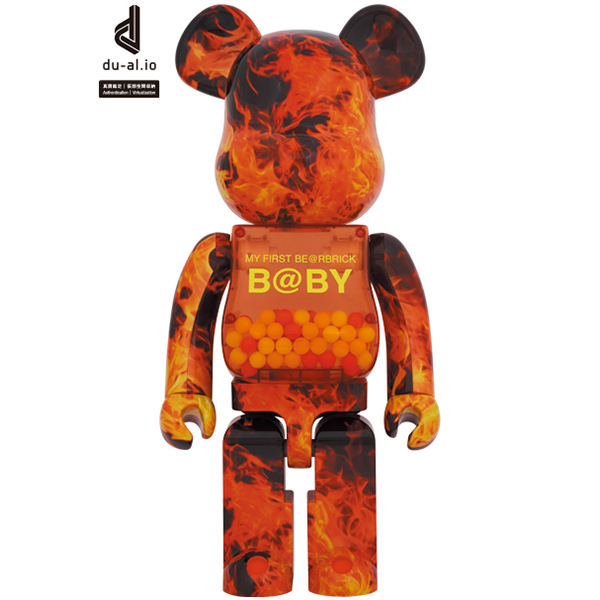 MY FIRST BE@RBRICK B@BY FLAME Ver. 1000％