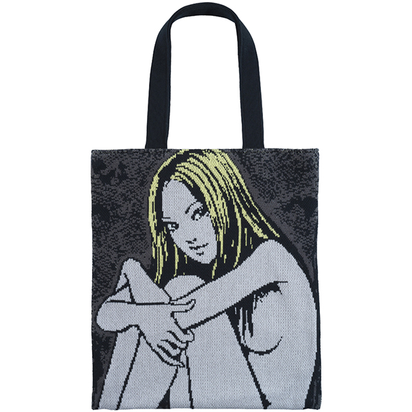 MLE KNIT GANG COUNCIL × 富江 KNIT TOTE BAG 「富江 D」